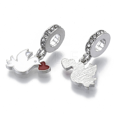Alloy European Dangle Charms MPDL-N039-002-1