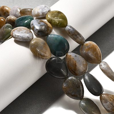 Natural Indian Agate Beads Strands G-P561-B12-01-1