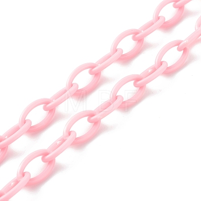 Transparent Acrylic Pendants Necklaces NJEW-JN03521-02-1