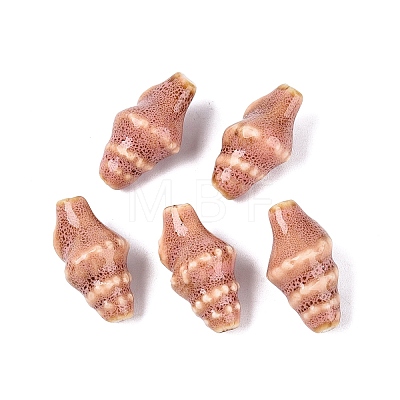 Vintage Handmade Porcelain Beads PORC-Q006-08D-1