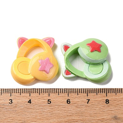 Resin Cabochons CRES-M002-08-1