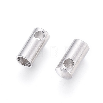 Tarnish Resistant 304 Stainless Steel Cord Ends STAS-F232-01E-P-1