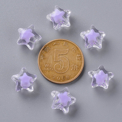 Transparent Acrylic Beads TACR-S152-01A-SS2114-1
