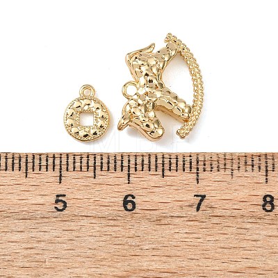 Brass Pendants KK-B184-02G-1