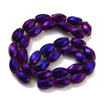 Synthetic Magnetic Hematite Beads Strands G-P545-G01-01-1