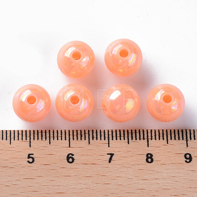Opaque Acrylic Beads MACR-S370-D10mm-A12-1