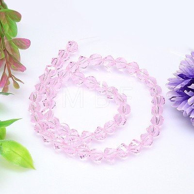 Faceted Polyhedron Imitation Austrian Crystal Bead Strands G-M183-10mm-03A-1