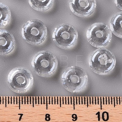 Transparent Colours Luster Glass Round Beads SEED-S045-002A-D01-1