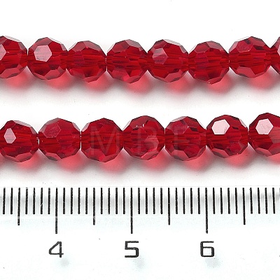 Transparent Glass Beads EGLA-A035-T6mm-D02-1