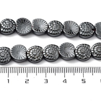 Synthetic Non-Magnetic Hematite Beads Strands G-H303-B10-1