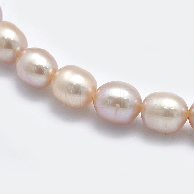 Natural Cultured Freshwater Pearl Beads Strands PEAR-K003-23A-01-1