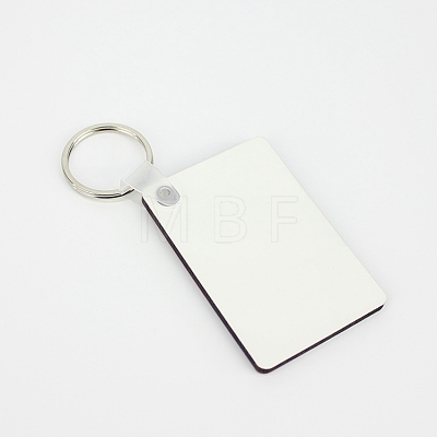 Sublimation Double-Sided Blank MDF Keychains ZXFQ-PW0001-050-1