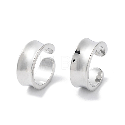 Rack Plating Brass Cuff Ring LS-EJEW-C081-11P-1