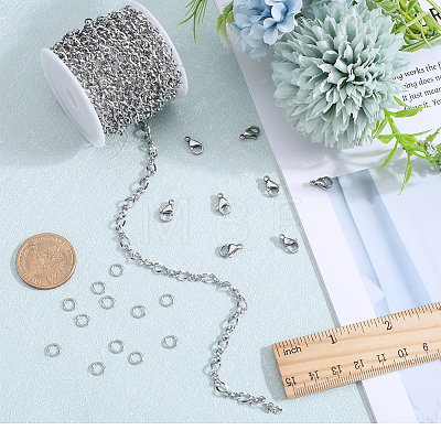 SUNNYCLUE DIY Chain Necklace Barcelet Making Kit DIY-SC0022-12-1