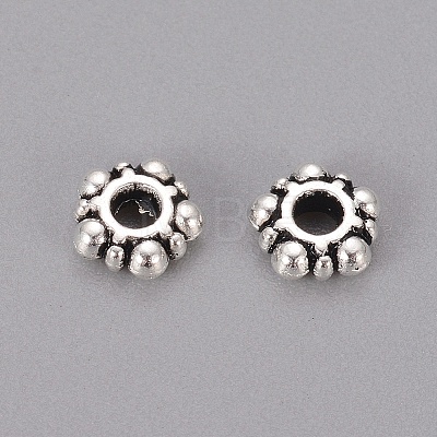 Tibetan Silver Spacers beads LS-AA116-1