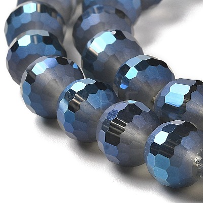 Electroplate Glass Beads Strands EGLA-Z001-03A-FR03-1