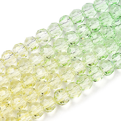 Transparent Glass Beads Strands GLAA-E036-07Z-1