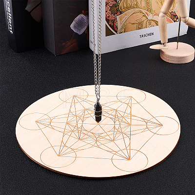 Eco-Friendly Board Cup Mat WOOD-XCP0002-12-1