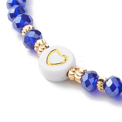Glass Beads Stretch Bracelets BJEW-JB06576-05-1