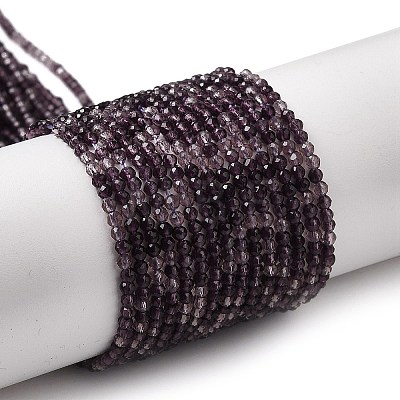 Transparent Glass Beads Strands X-GLAA-H027-01A-1