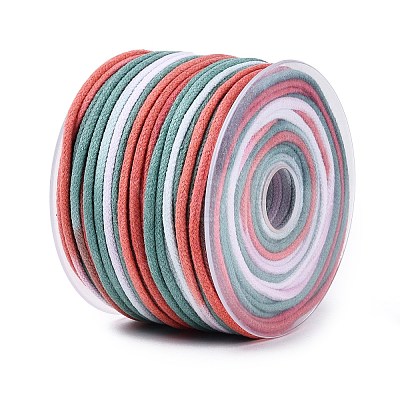 50M Segment Dyed Macrame Cotton Cord OCOR-Q060-01A-09-1