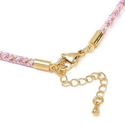 2.5MM Round Nylon Cotton Cord Necklace Making NJEW-C106-01G-07-1