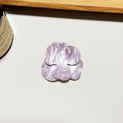 Opaque 3D Acrylic Pendants LS-OACR-U007-02B-05-1