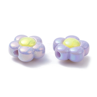 UV Plating Acrylic Beads X-PACR-R249-07-1