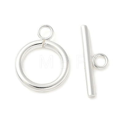 Brass Toggle Clasps KK-Q765-01S-1