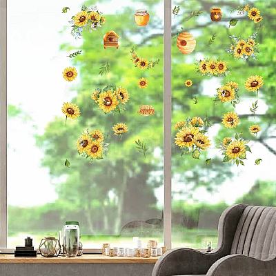 8 Sheets 8 Styles PVC Waterproof Wall Stickers DIY-WH0345-178-1