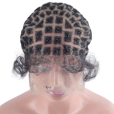 Fibre Wig Hair DIY-WH0750-332A-1