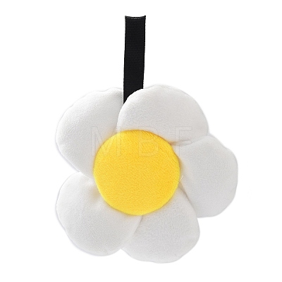 Sunflower with Smiling Face Plush Cloth Pendant Decorations KEYC-A012-03B-1