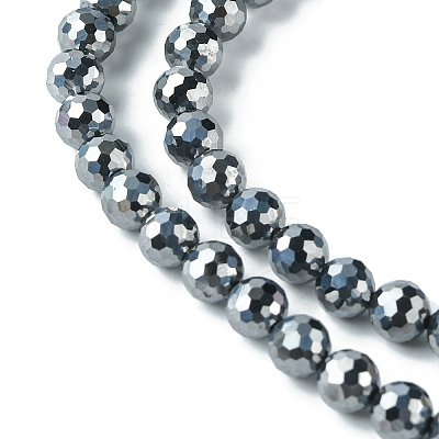 Terahertz Stone Beads Strands G-F748-Q01-1