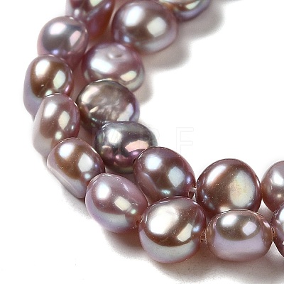 Natural Cultured Freshwater Pearl Beads Strands PEAR-E017-38B-1