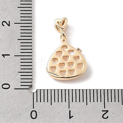 Natural Shell Carved Pendants KK-N290-06G-1