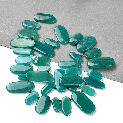 Natural Amazonite Beads Strands G-M408-D02-1