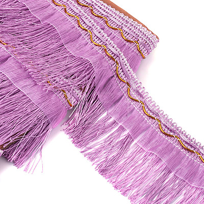 Polyester Tassel Fringe Trimming OCOR-TAC0008-21C-1