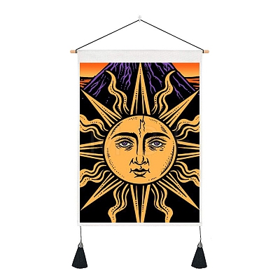 Sun Polyester Wall Hanging Tapestry PW-WG4E3B7-03-1