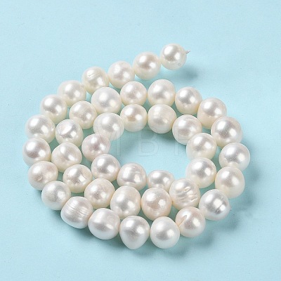 Natural Cultured Freshwater Pearl Beads Strands PEAR-E018-06-1