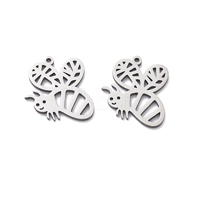 201 Stainless Steel Charms STAS-V001-21-1