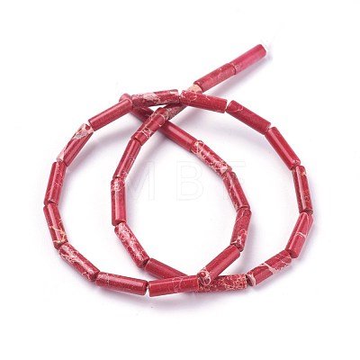 Natural Imperial Jasper Beads Strands G-E508-04A-1
