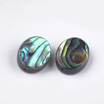 Abalone Shell/Paua Shell Beads X-SSHEL-T008-04-1