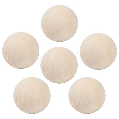 Unfinished Wooden Beads WOOD-WH0025-97-1