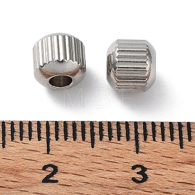 303 Stainless Steel Beads STAS-Q302-22A-P-1