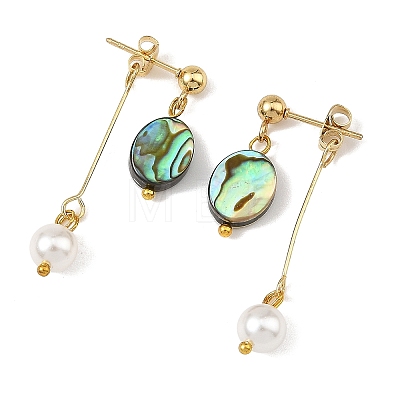 304 Stainless Steel Dangle Earrings SH-EJEW-JE07481-1