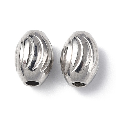 201 Stainless Steel Beads STAS-G298-07D-P-1