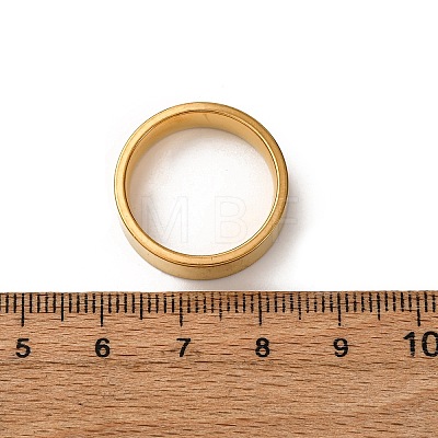 201 Stainless Steel Wide Band Finger Rings RJEW-K252-02D-G-1