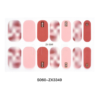 Full Cover Nombre Nail Stickers MRMJ-S060-ZX3349-1