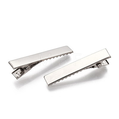 Iron Flat Alligator Hair Clip Findings IFIN-S286-34mm-1