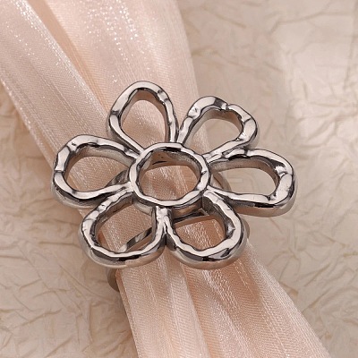 304 Stainless Steel Open Cuff Rings for Women RJEW-U060-04B-P-1